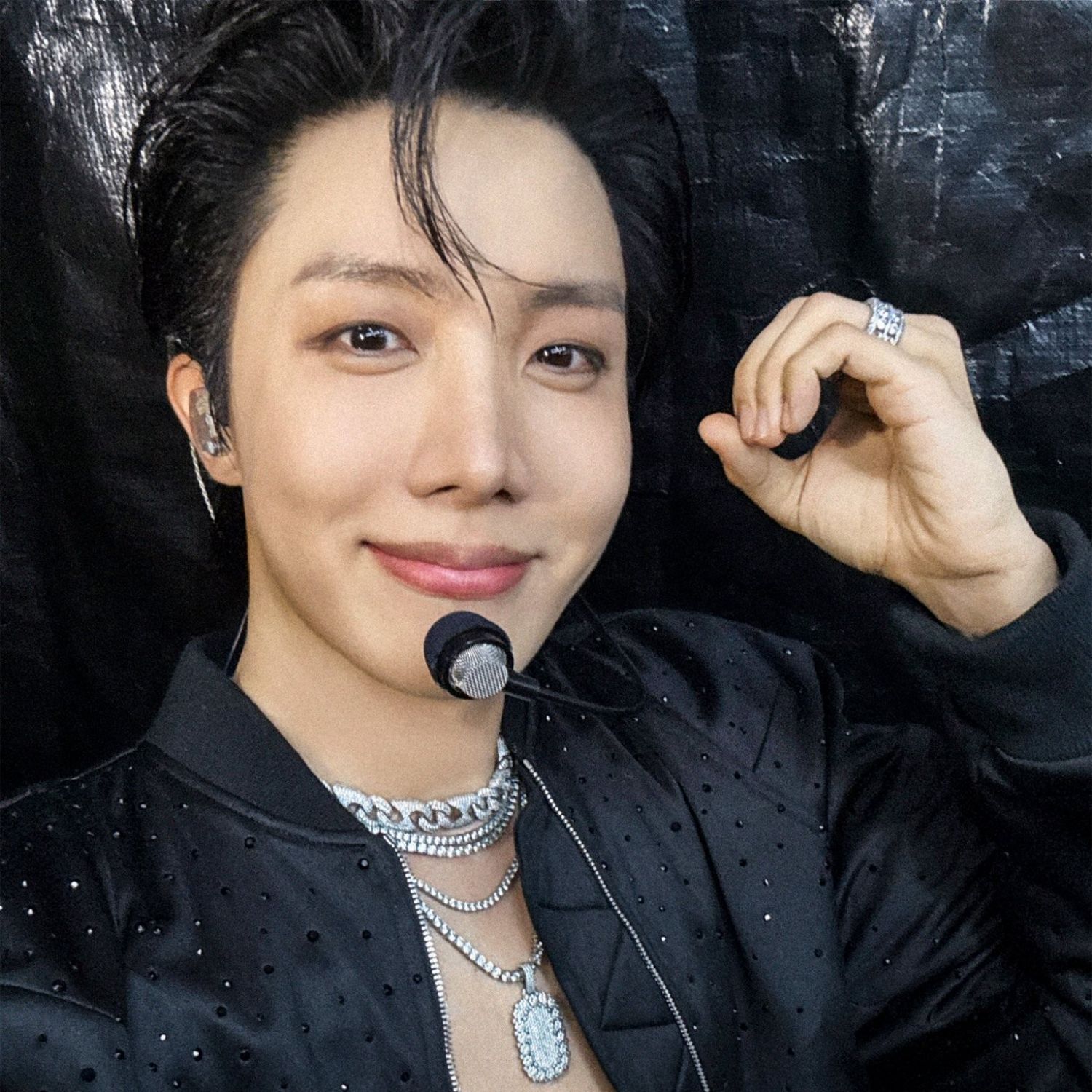 A moment captured by j-hope (BTS)'s fan