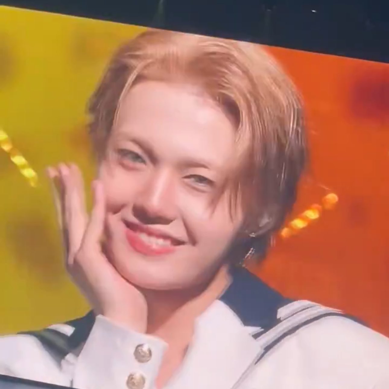 A moment captured by Doyoung (TREASURE)'s fan