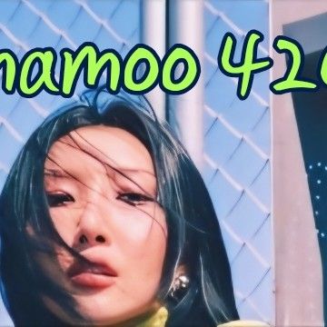 Behind-the-scenes cut of Hwasa (MAMAMOO)