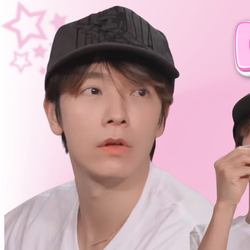 Behind-the-scenes cut of Donghae (Super Junior)