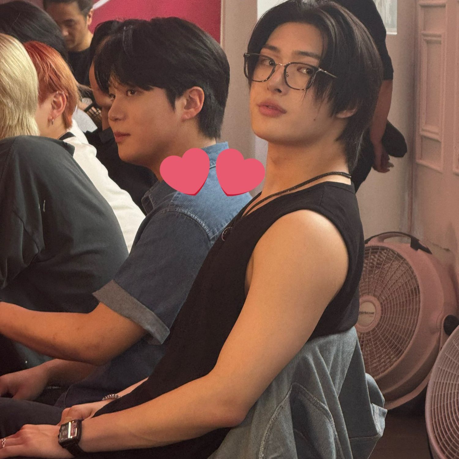 Recent activity shot of Mingi (ATEEZ)