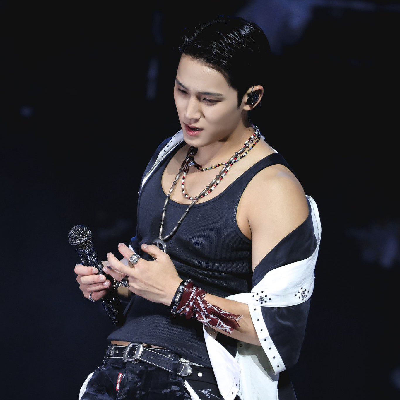 Recent activity shot of Mingyu (SEVENTEEN)