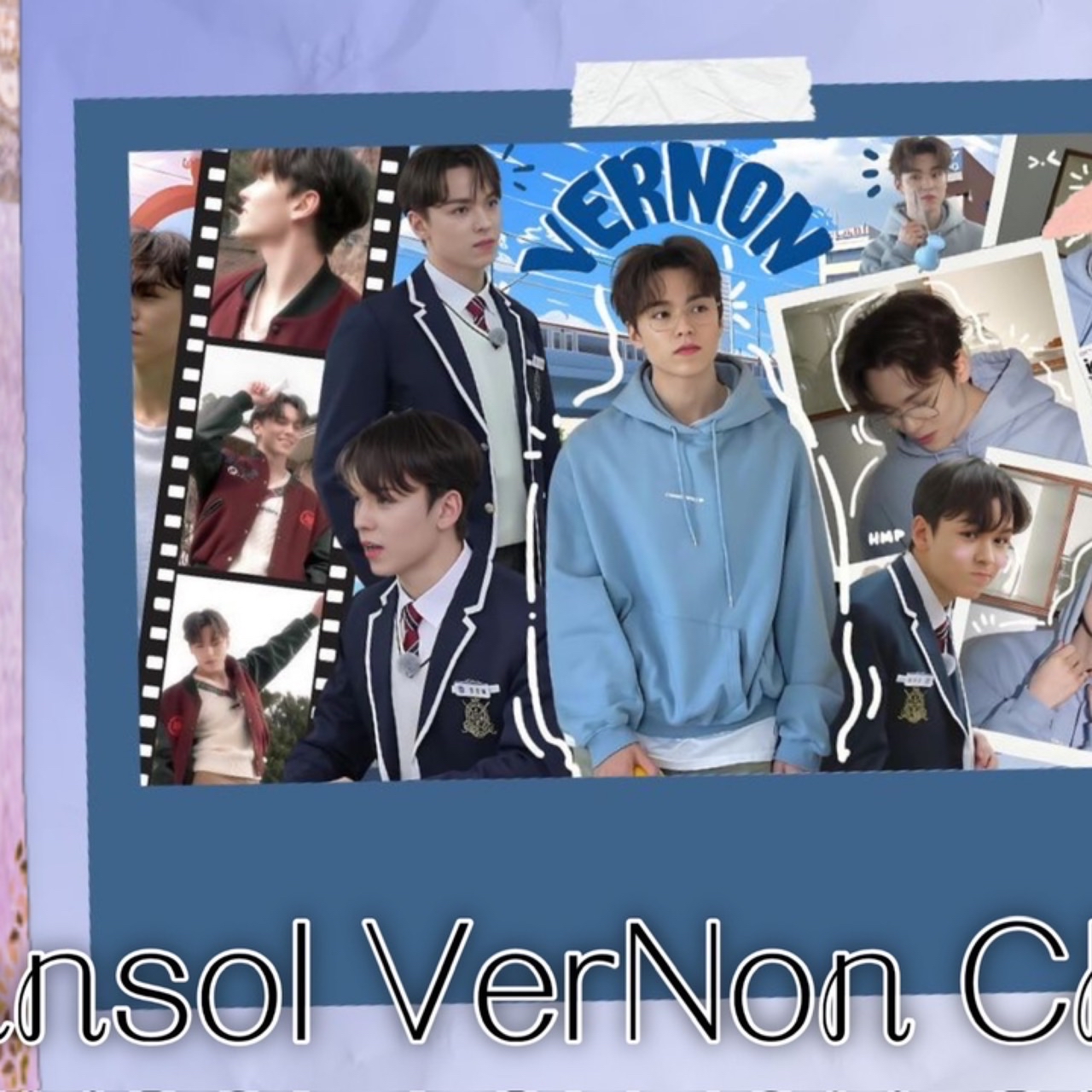Recent activity shot of Vernon (SEVENTEEN)