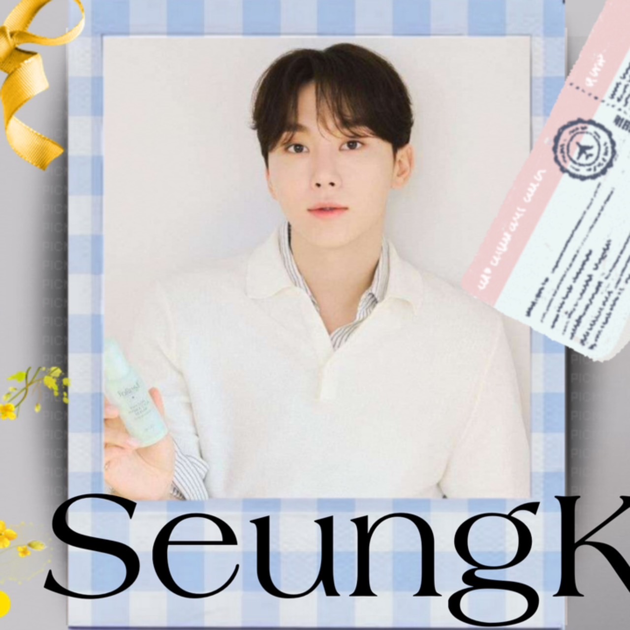 Recent activity shot of Seungkwan (SEVENTEEN)