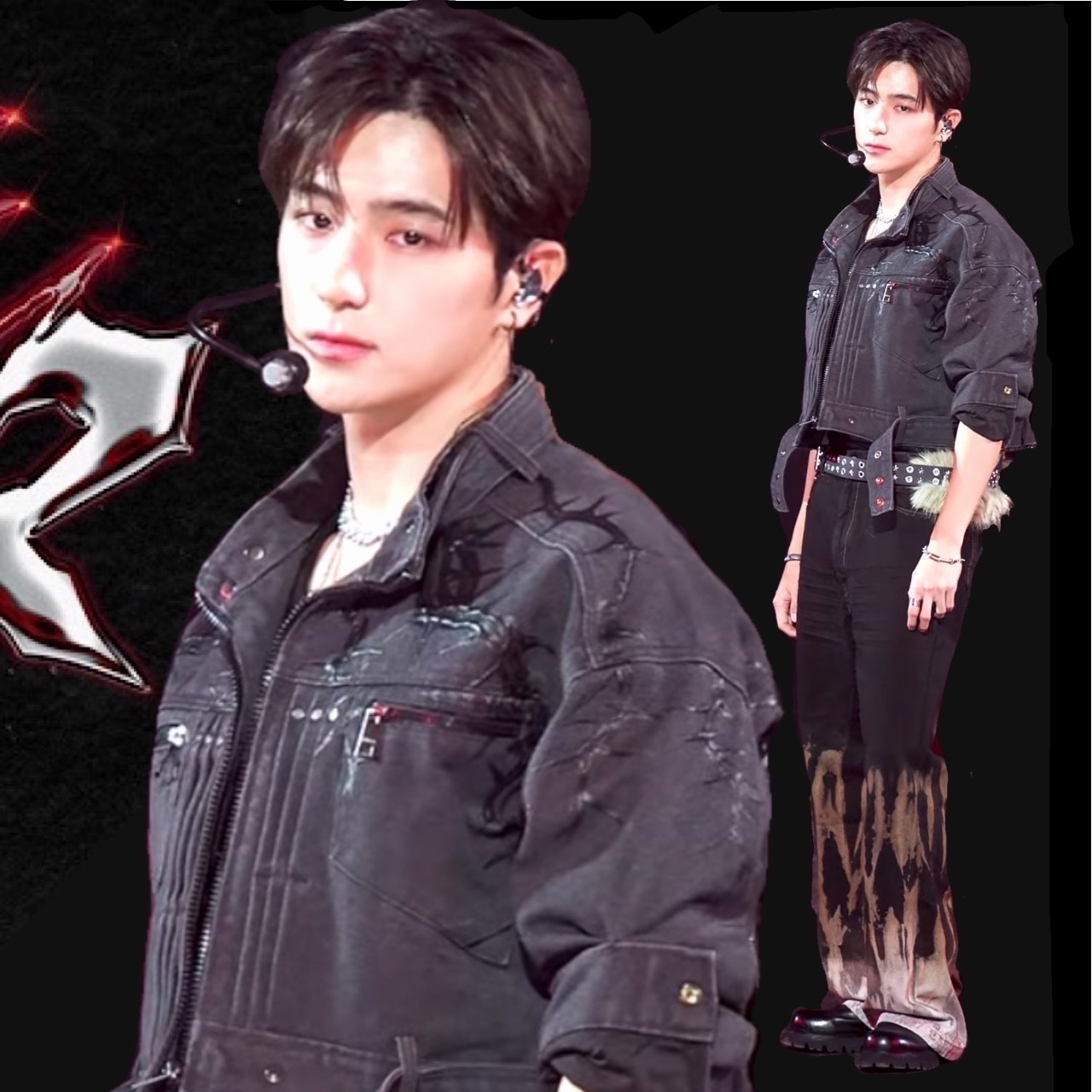 A moment captured by Hyunjae (THE BOYZ)'s fan