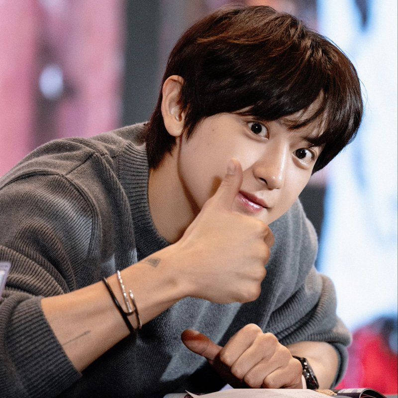 A moment captured by Chanyeol (EXO)'s fan