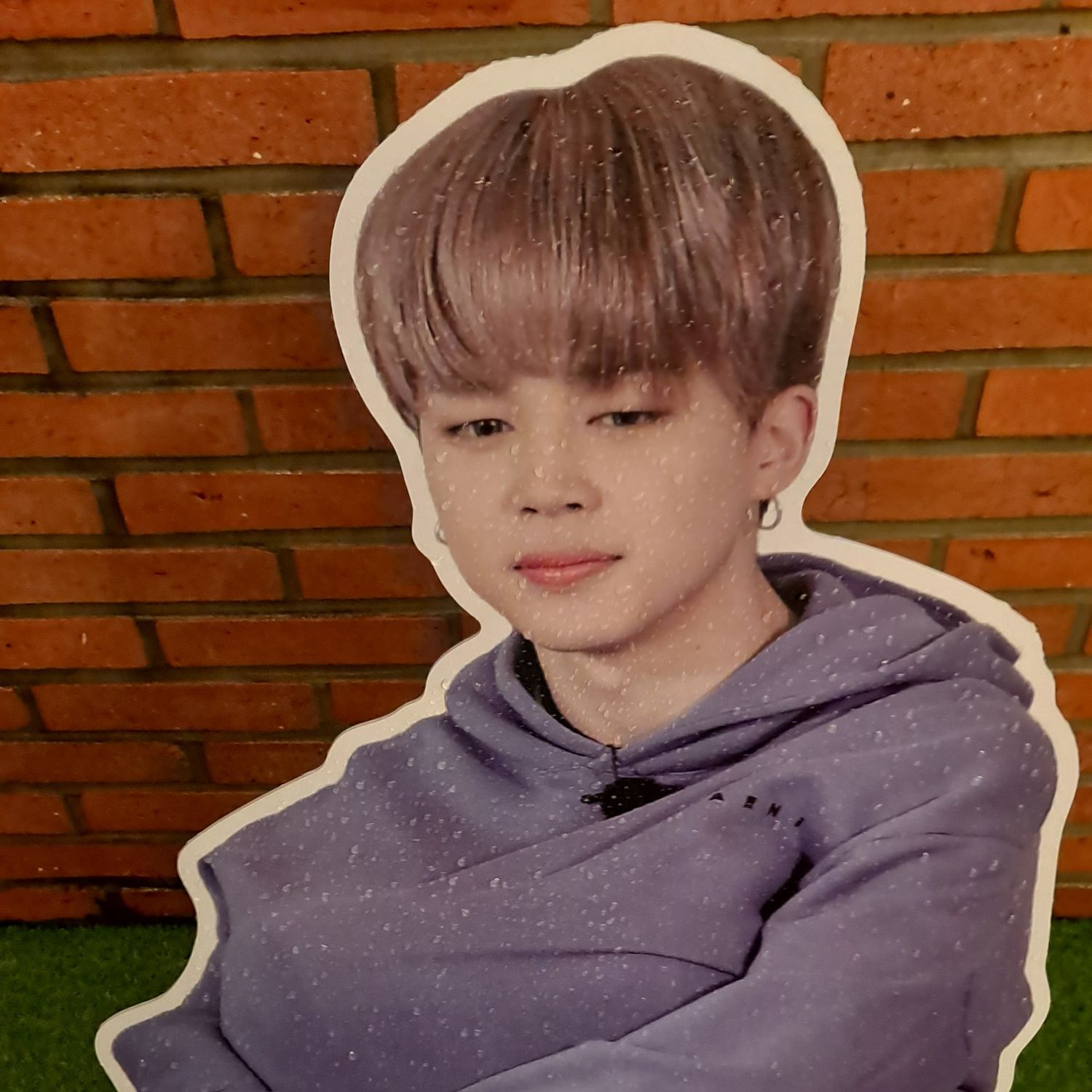 A moment captured by Jimin (BTS)'s fan
