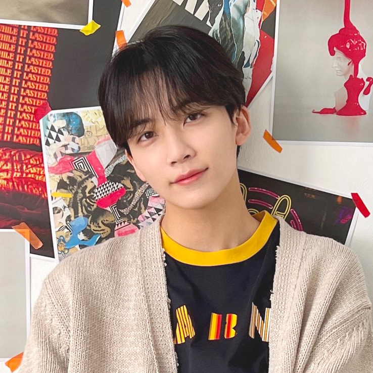 A moment captured by Jeonghan (SEVENTEEN)'s fan
