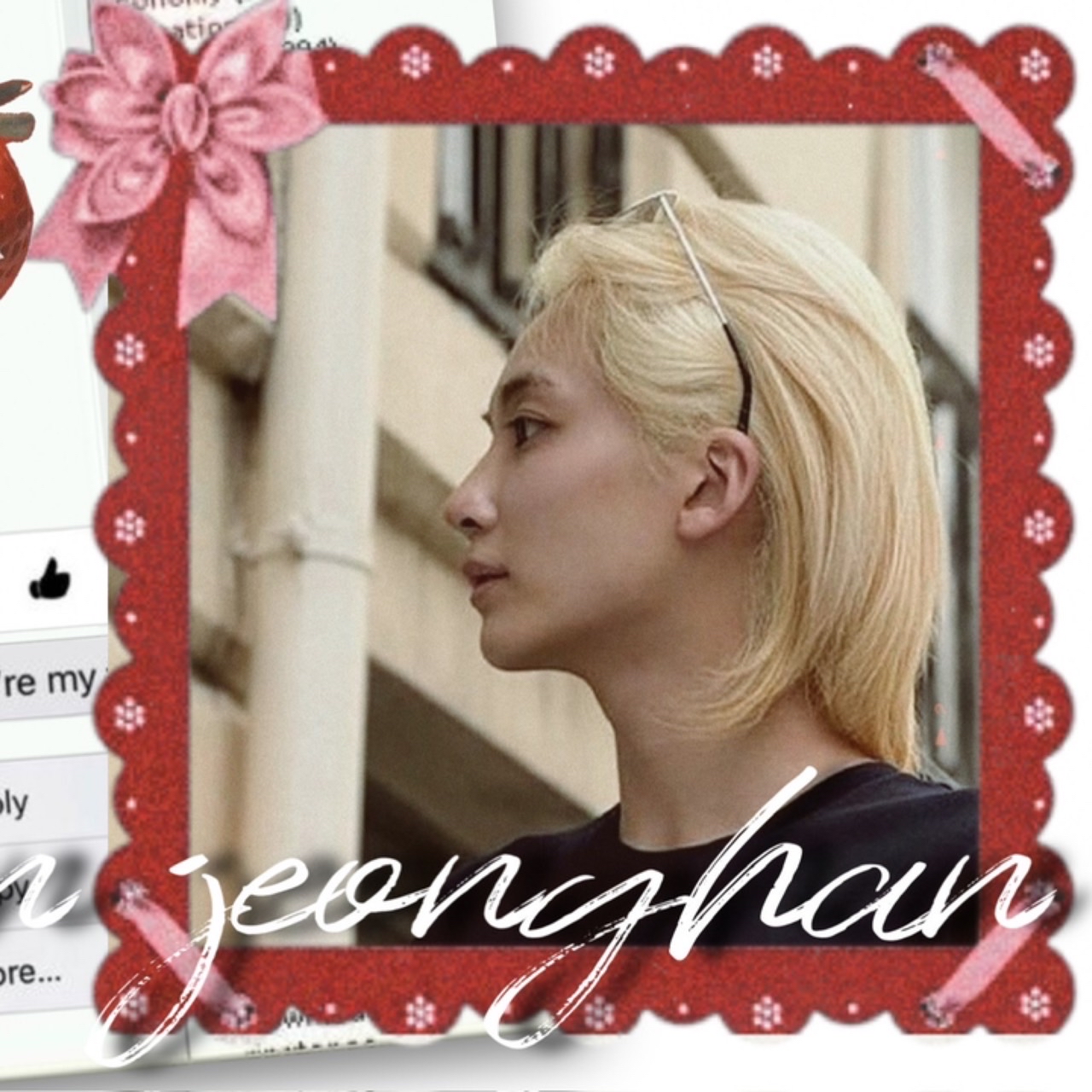 Behind-the-scenes cut of Jeonghan (SEVENTEEN)
