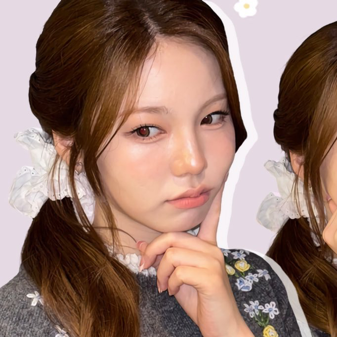 Behind-the-scenes cut of Ayaka (NiziU)