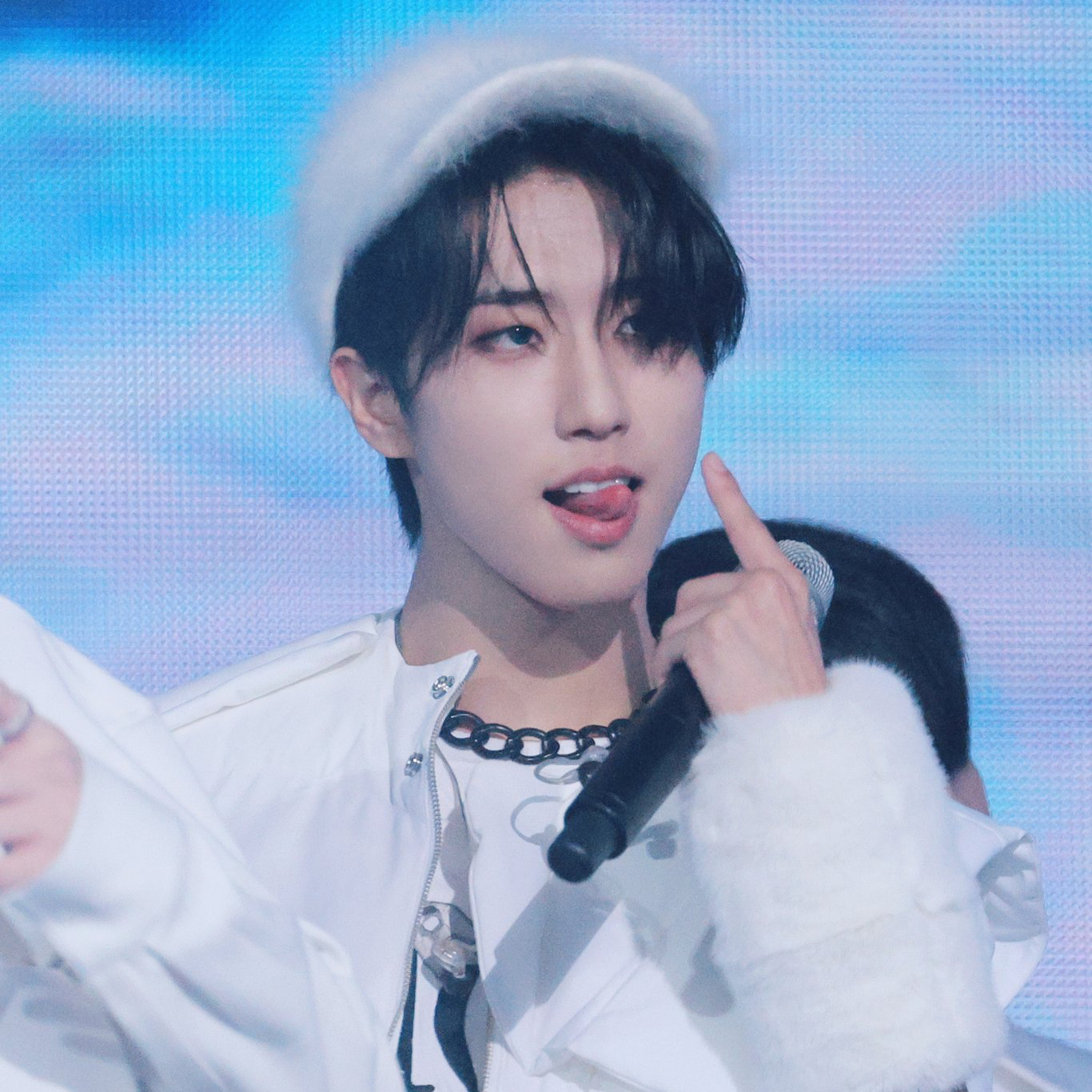 A moment captured by HAN (Stray Kids)'s fan