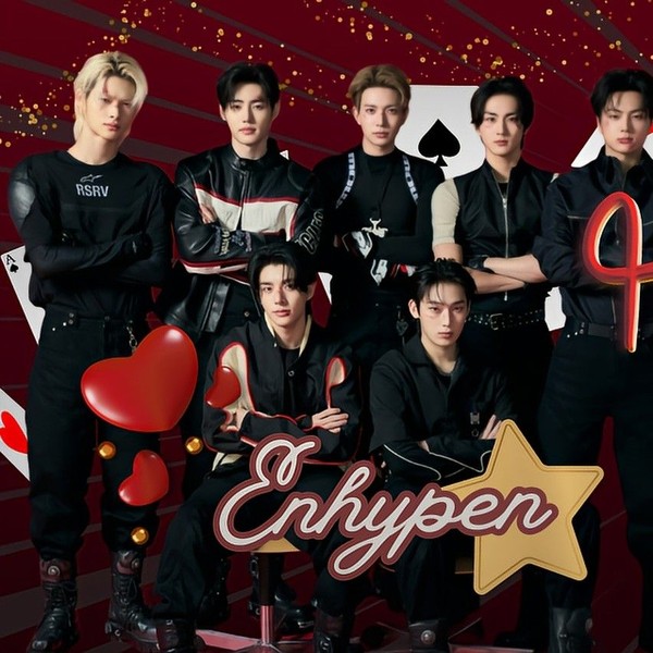Signature photo of ENHYPEN capturing their charm
