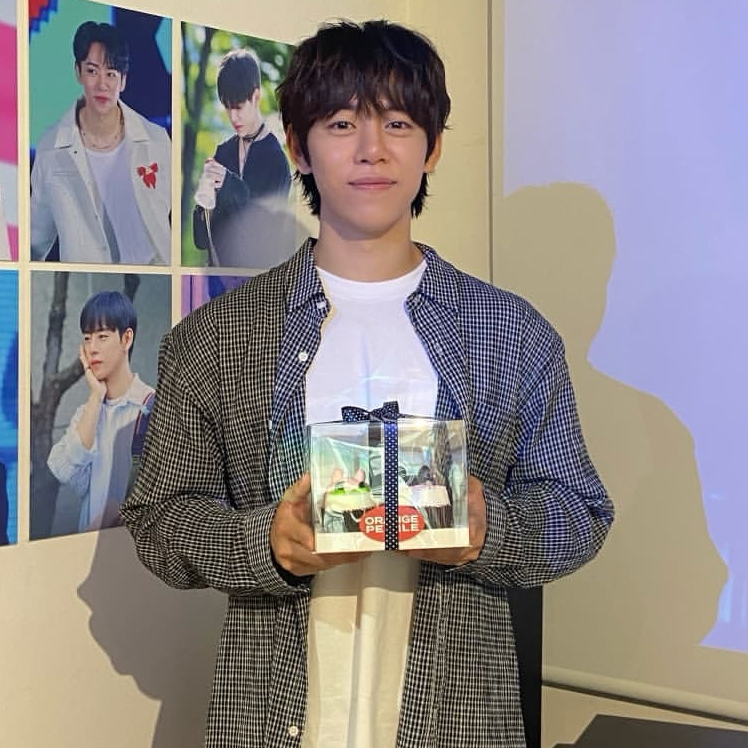 Recent activity shot of Daehyun (B.A.P)
