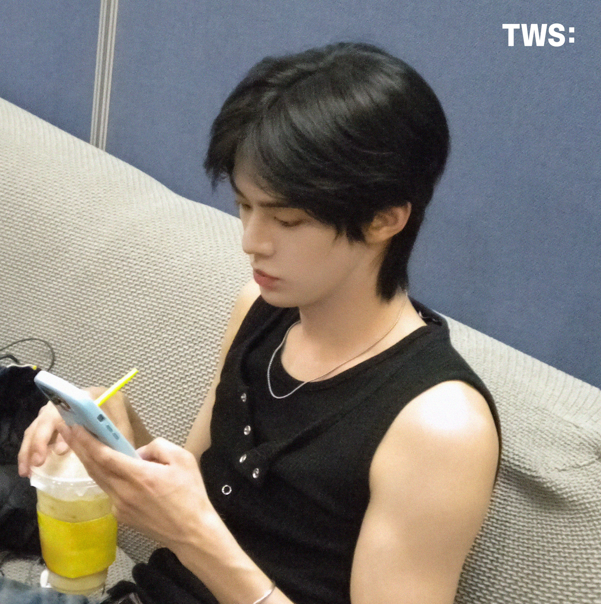 A moment captured by TWS's fan