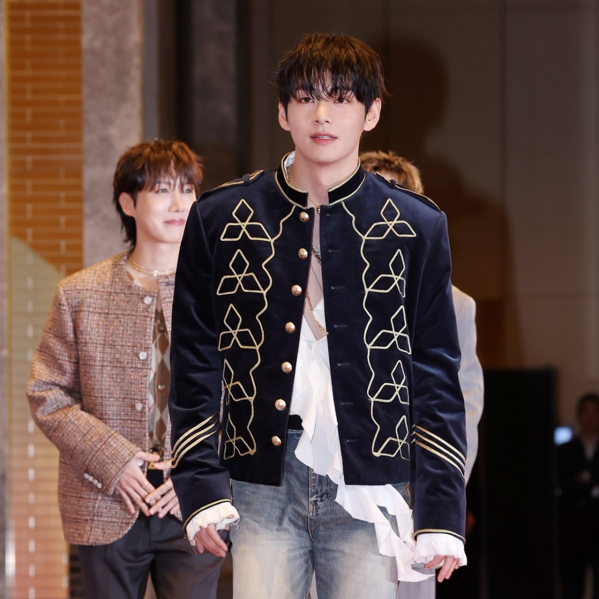 A moment captured by V (BTS)'s fan