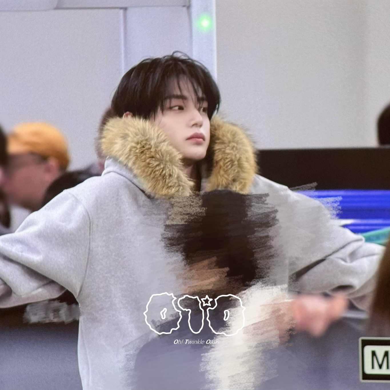 Recent activity shot of Kim Jiwoong (ZEROBASEONE)