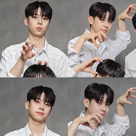 A moment captured by Kim Donghyun (AB6IX)'s fan