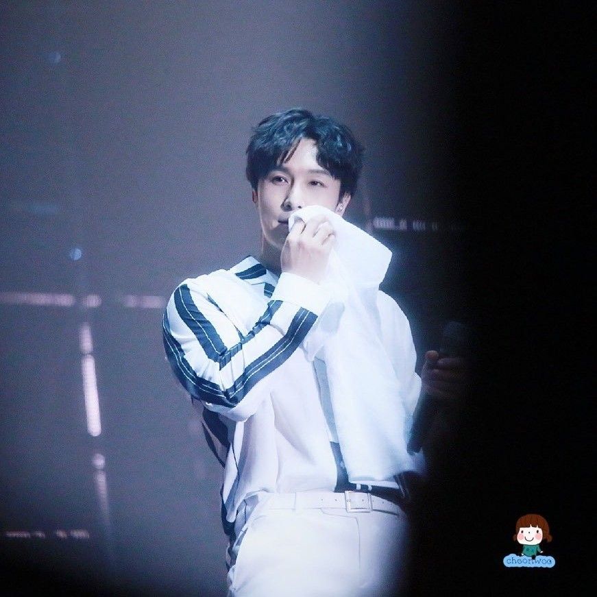 Recent activity shot of Kim Dongwan (SHINHWA)
