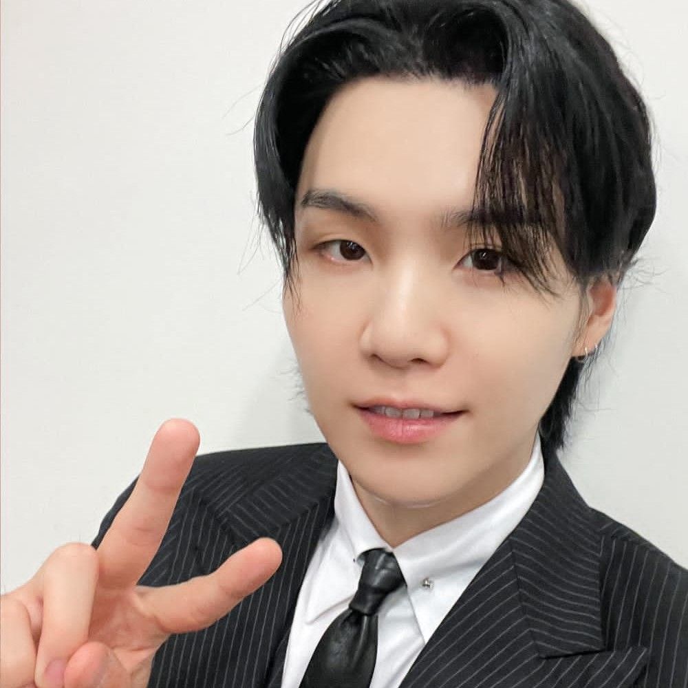 A moment captured by SUGA (BTS)'s fan