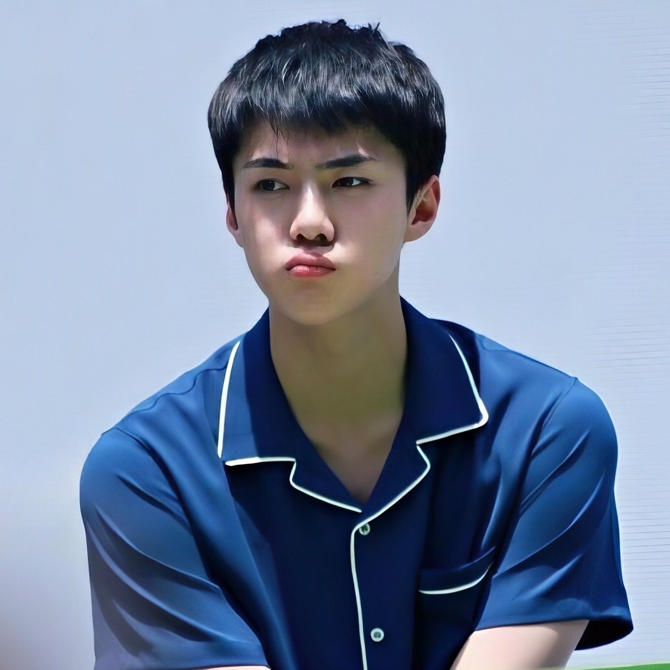 Recent activity shot of Sehun (EXO)