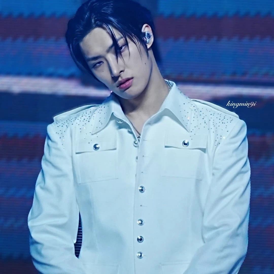 Recent activity shot of Mingi (ATEEZ)