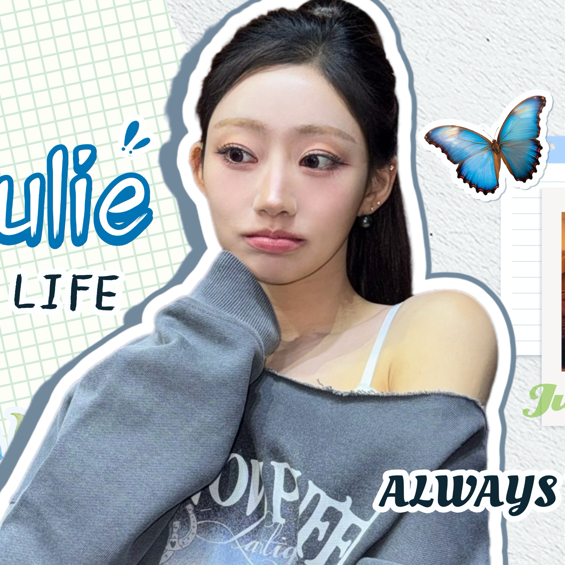 A moment captured by Julie (KISS OF LIFE)'s fan