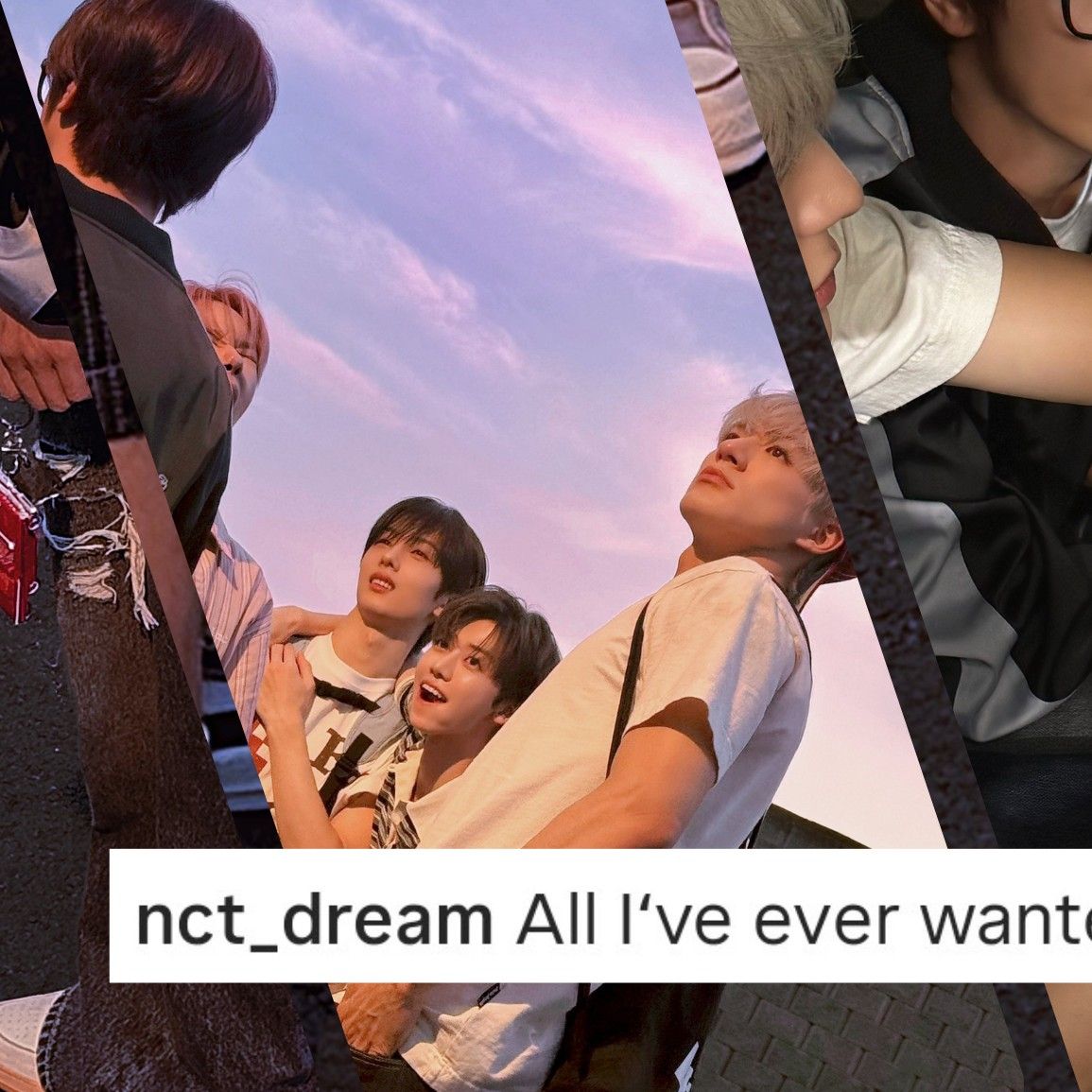 Behind-the-scenes cut of NCT DREAM