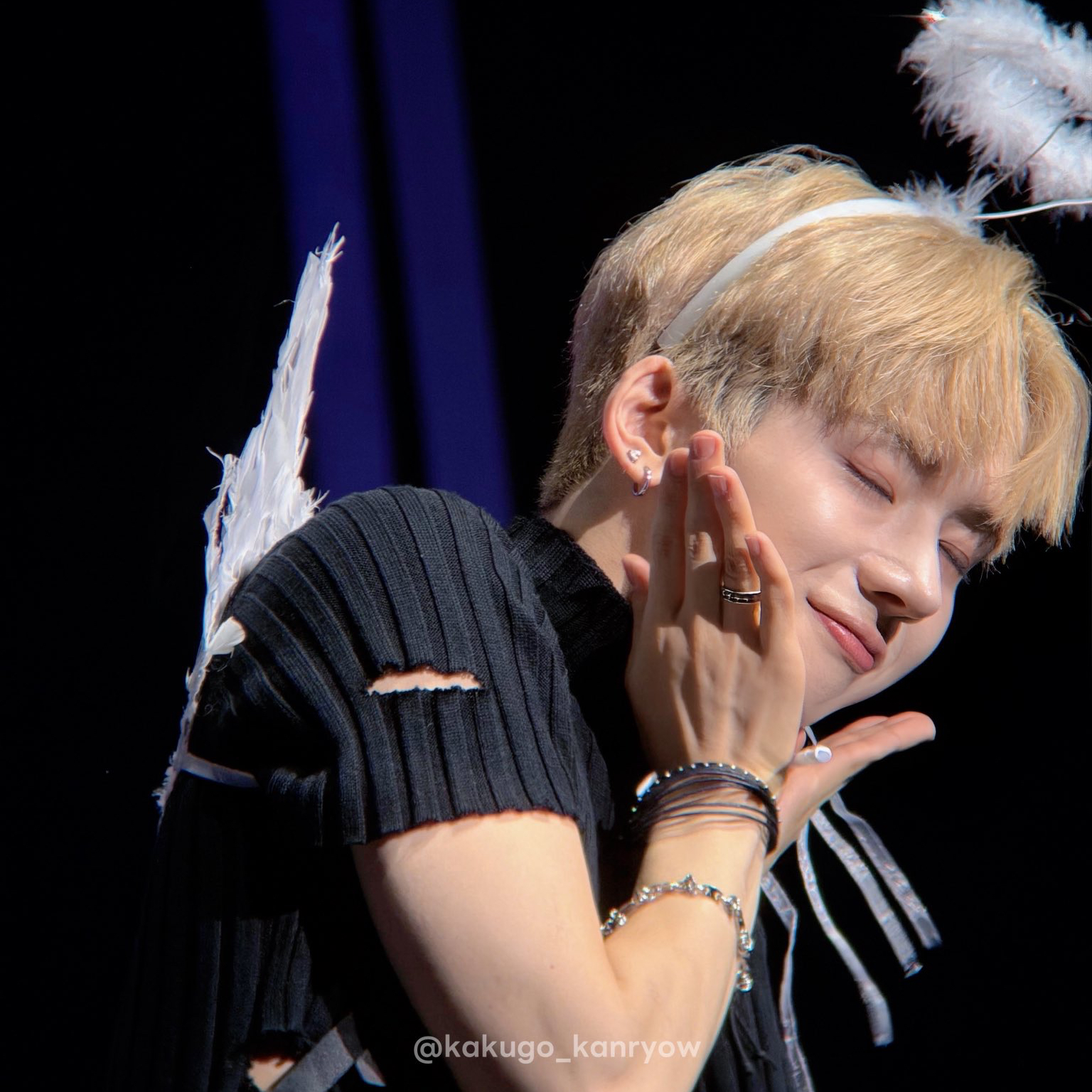 A moment captured by Yumeki's fan