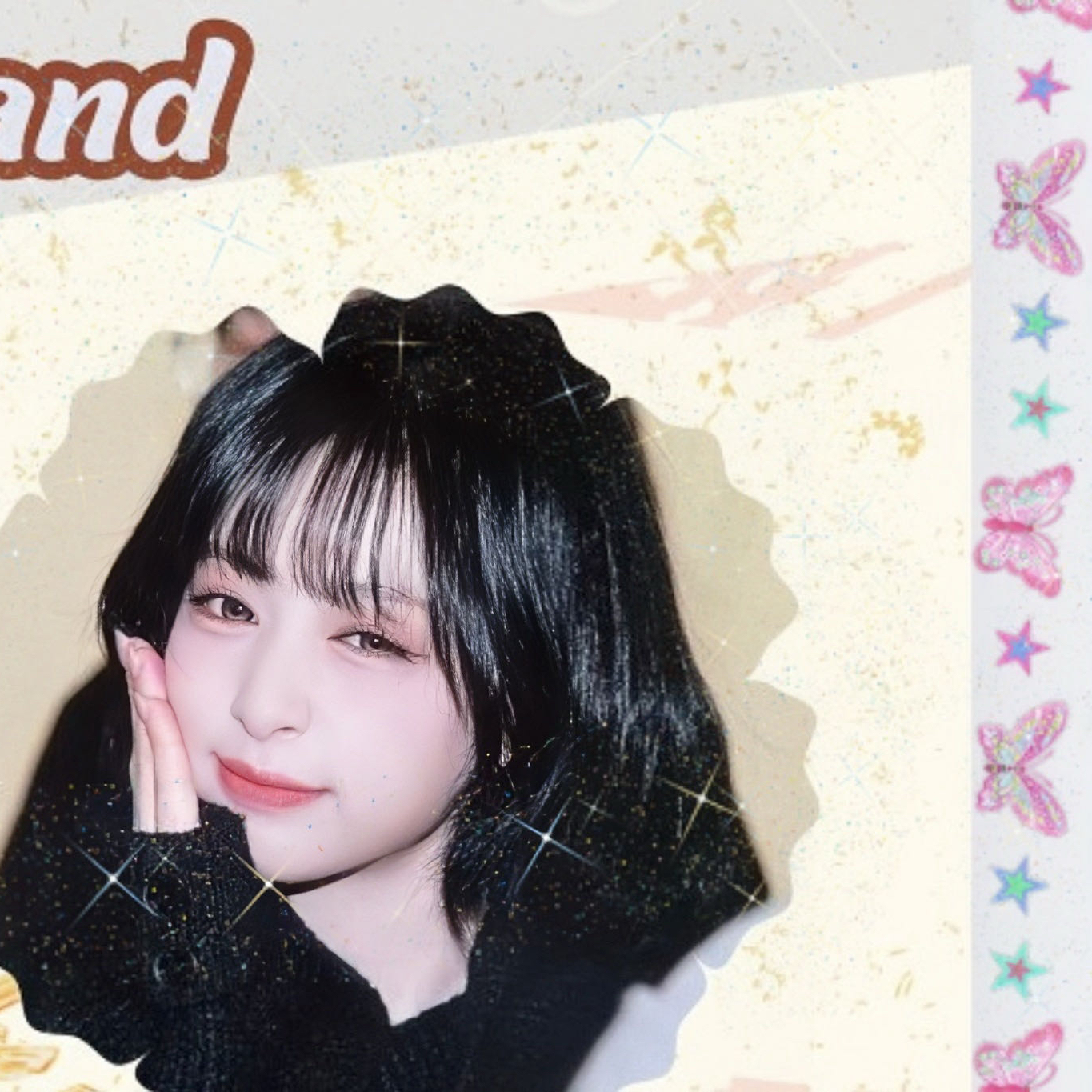 Recent activity shot of Ahyeon (BABYMONSTER)