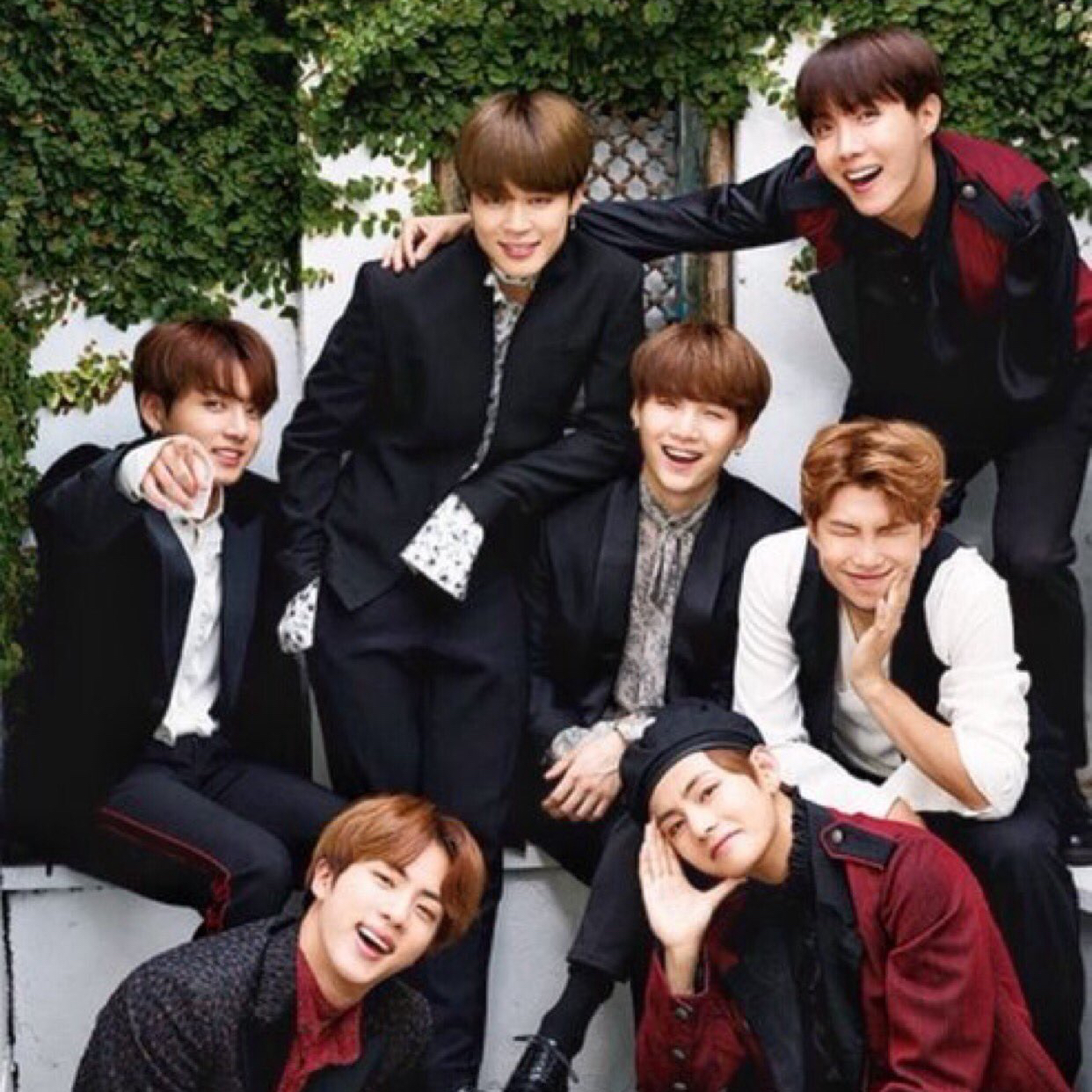 방탄소년단의 비하인드 컷