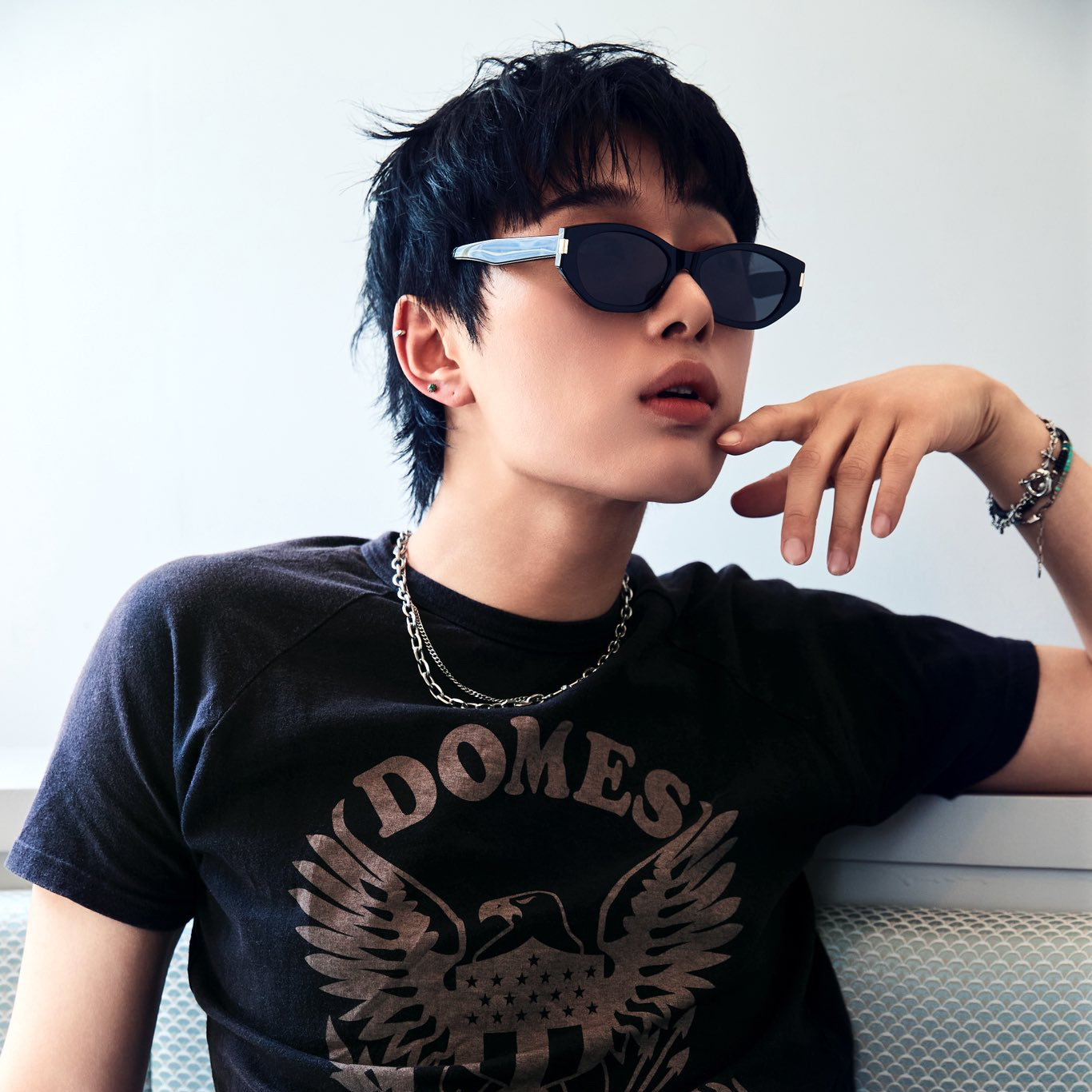 Behind-the-scenes cut of JAE HAN (OMEGA X)