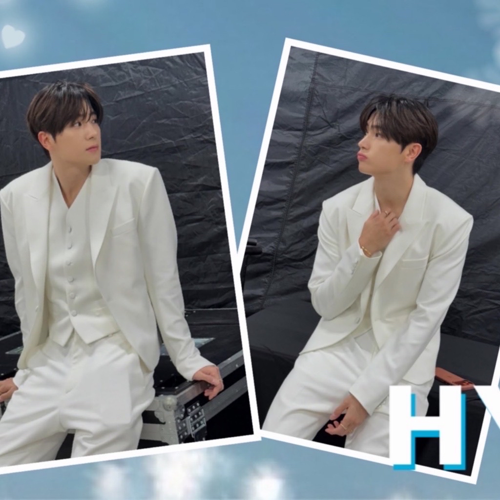 A moment captured by Hyunjae (THE BOYZ)'s fan