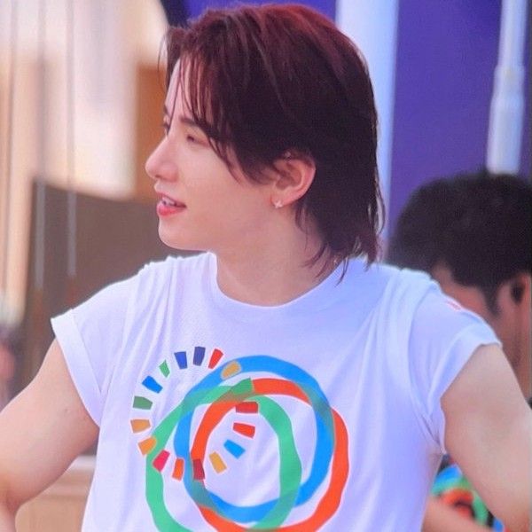 Recent activity shot of Sato Keigo (JO1)
