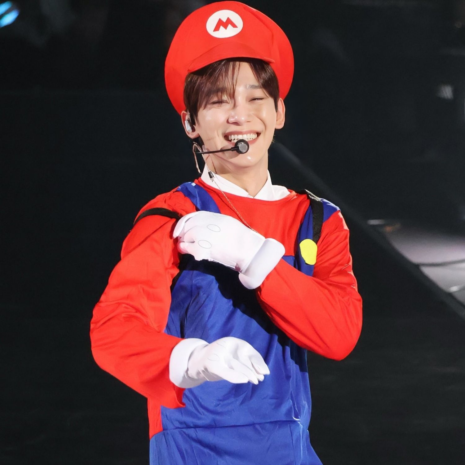 Recent activity shot of Chen (EXO)