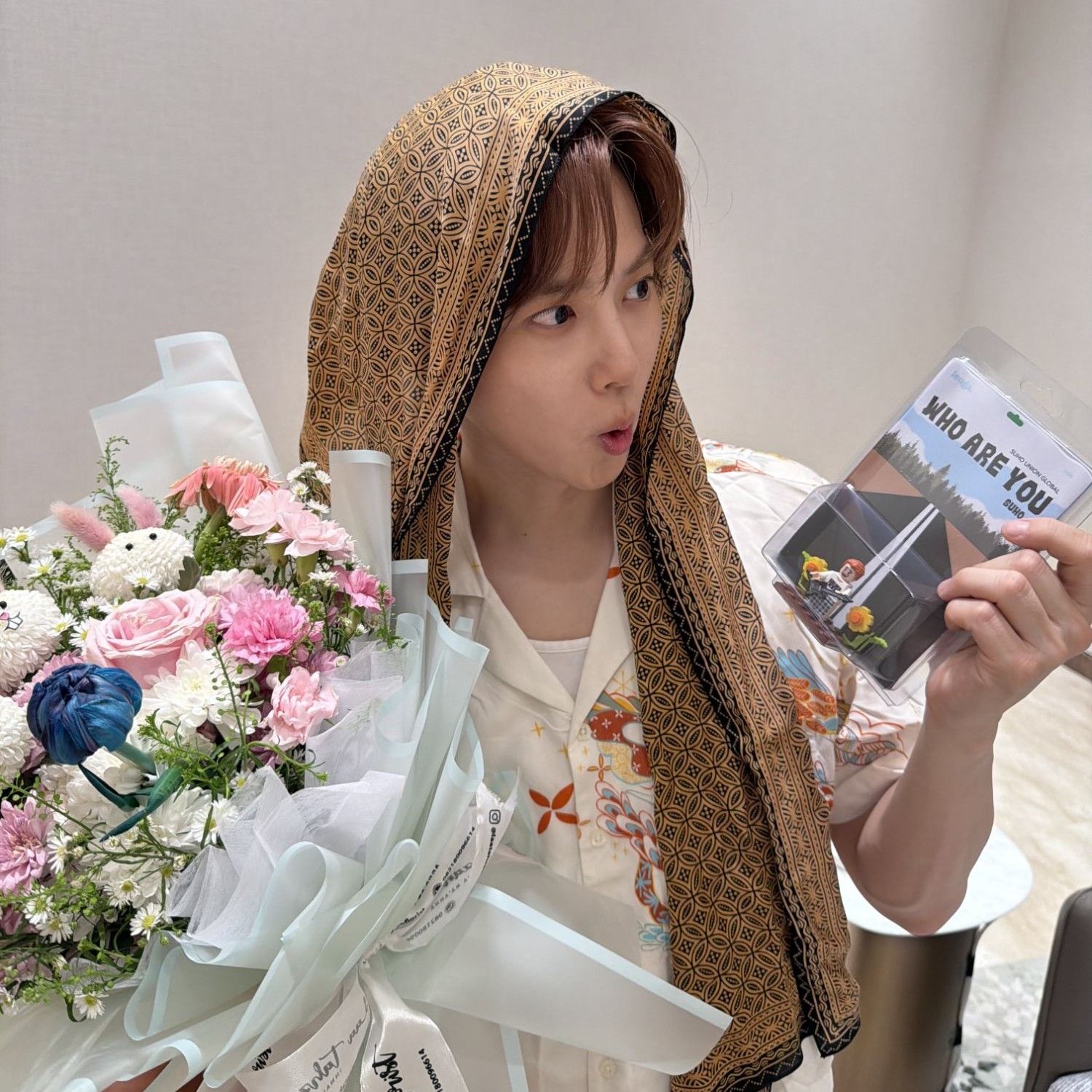 A moment captured by Suho (EXO)'s fan