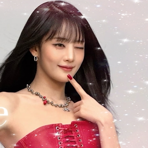 A moment captured by Minnie (i-dle)'s fan