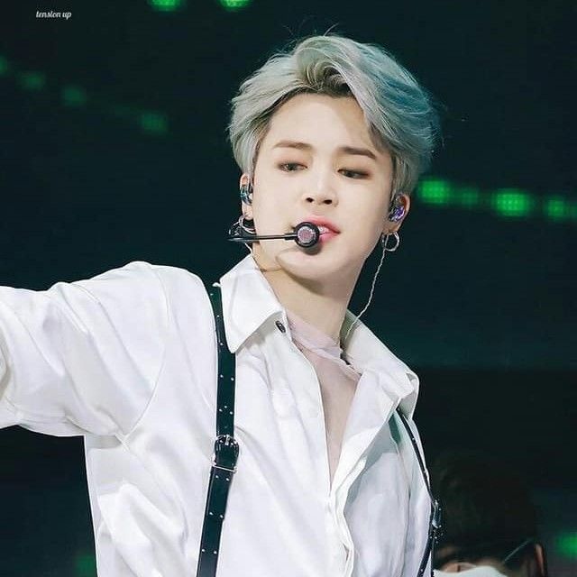 Recent activity shot of Jimin (BTS)