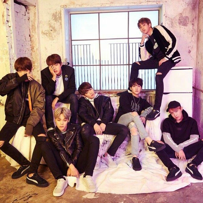 방탄소년단의 비하인드 컷