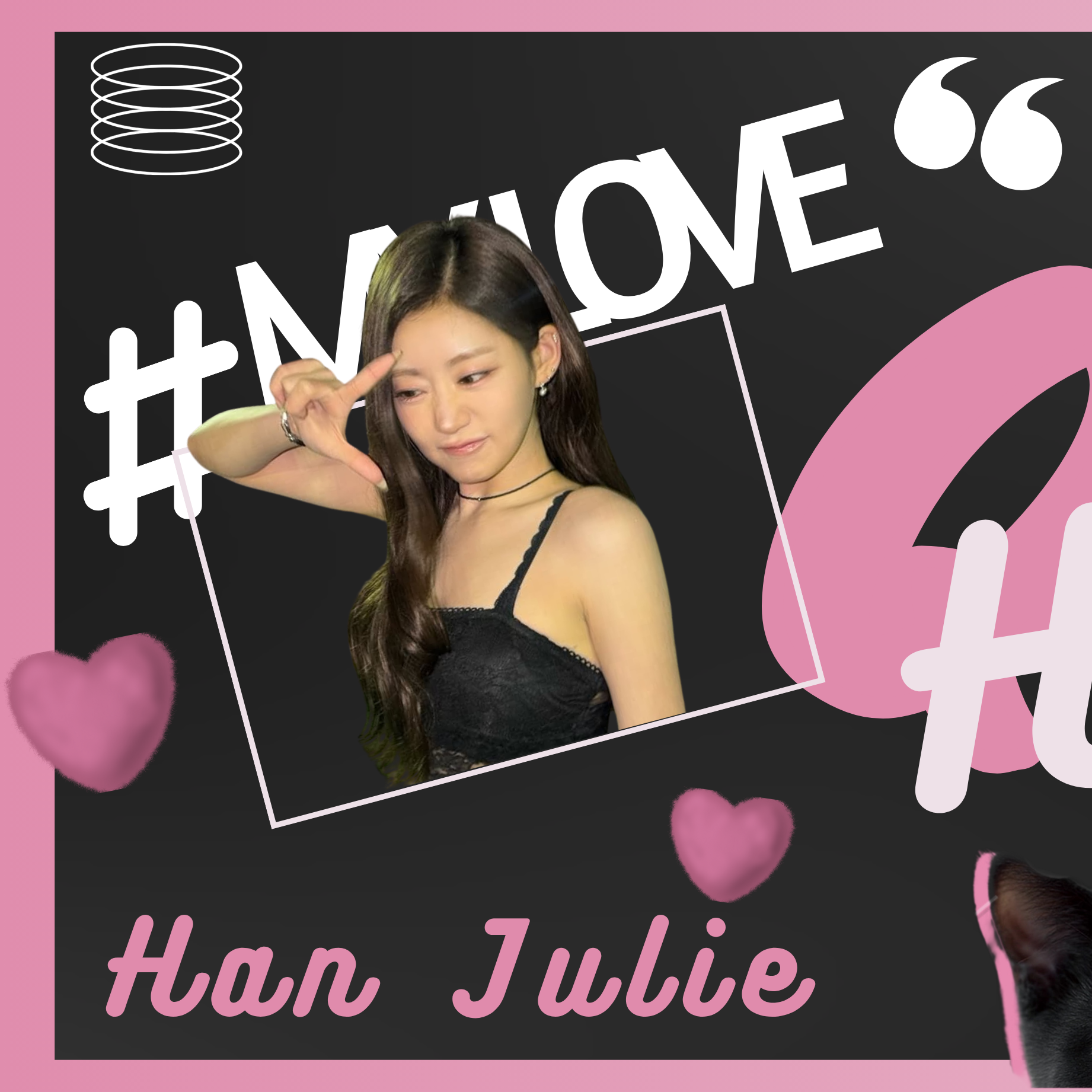 Recent activity shot of Julie (KISS OF LIFE)