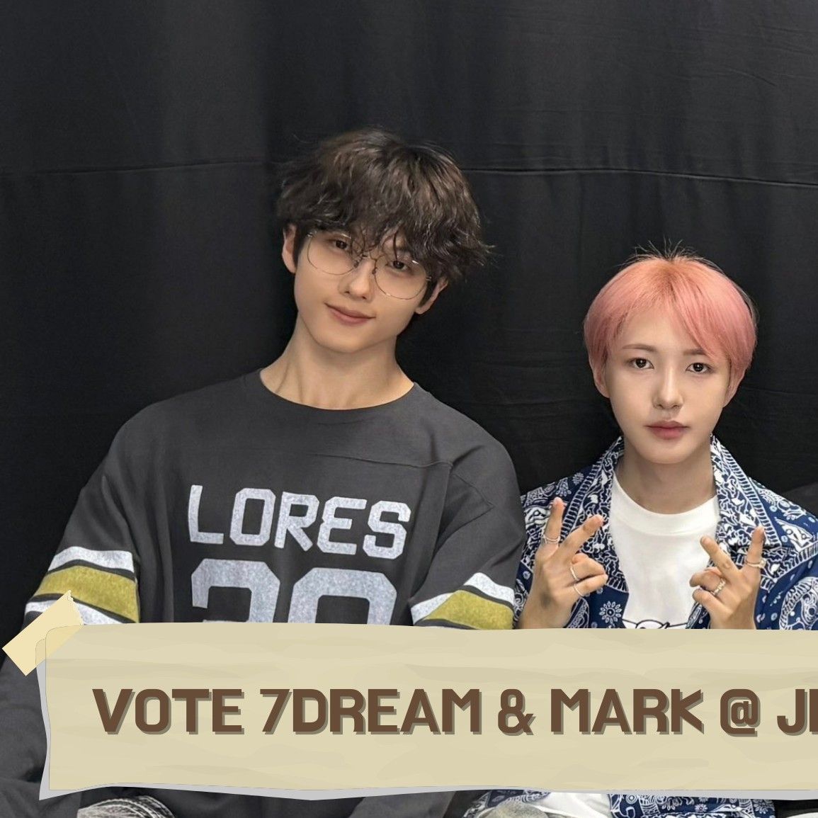 Recent activity shot of NCT DREAM