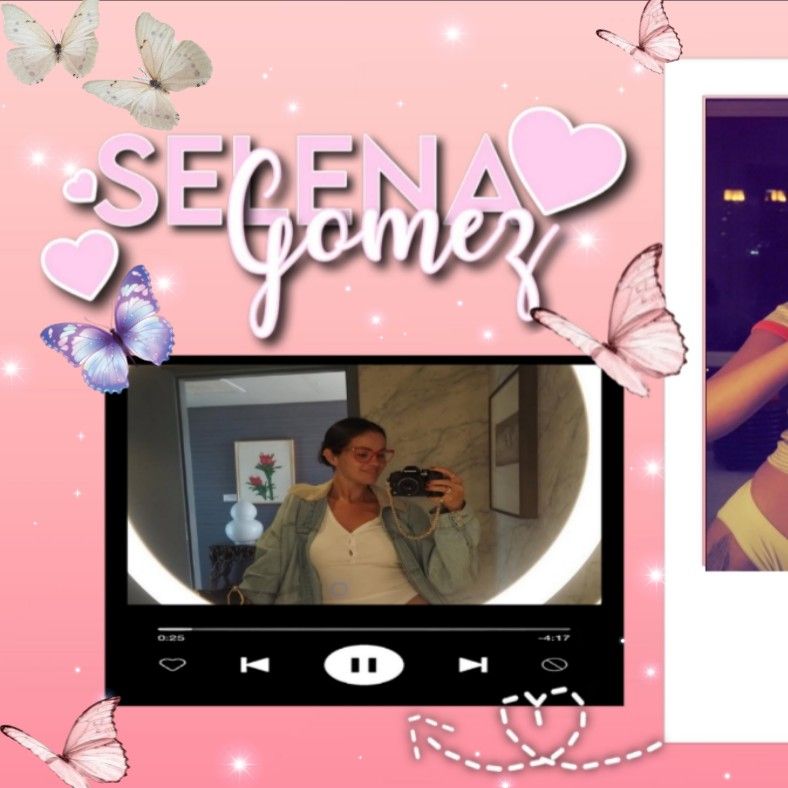 A moment captured by Selena Gomez's fan