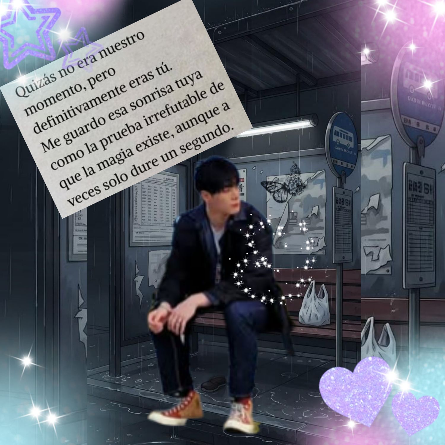 Recent activity shot of Moonbin (ASTRO)