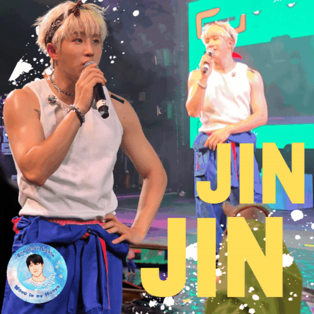 A moment captured by Jinjin (ASTRO)'s fan