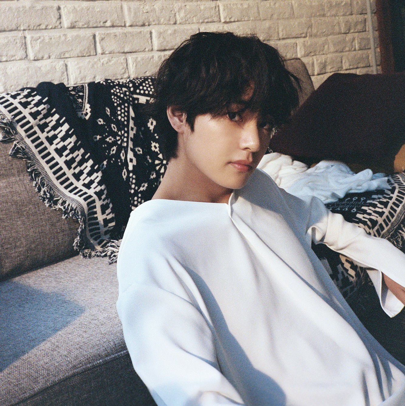 V (防彈少年團)粉絲拍下的瞬間