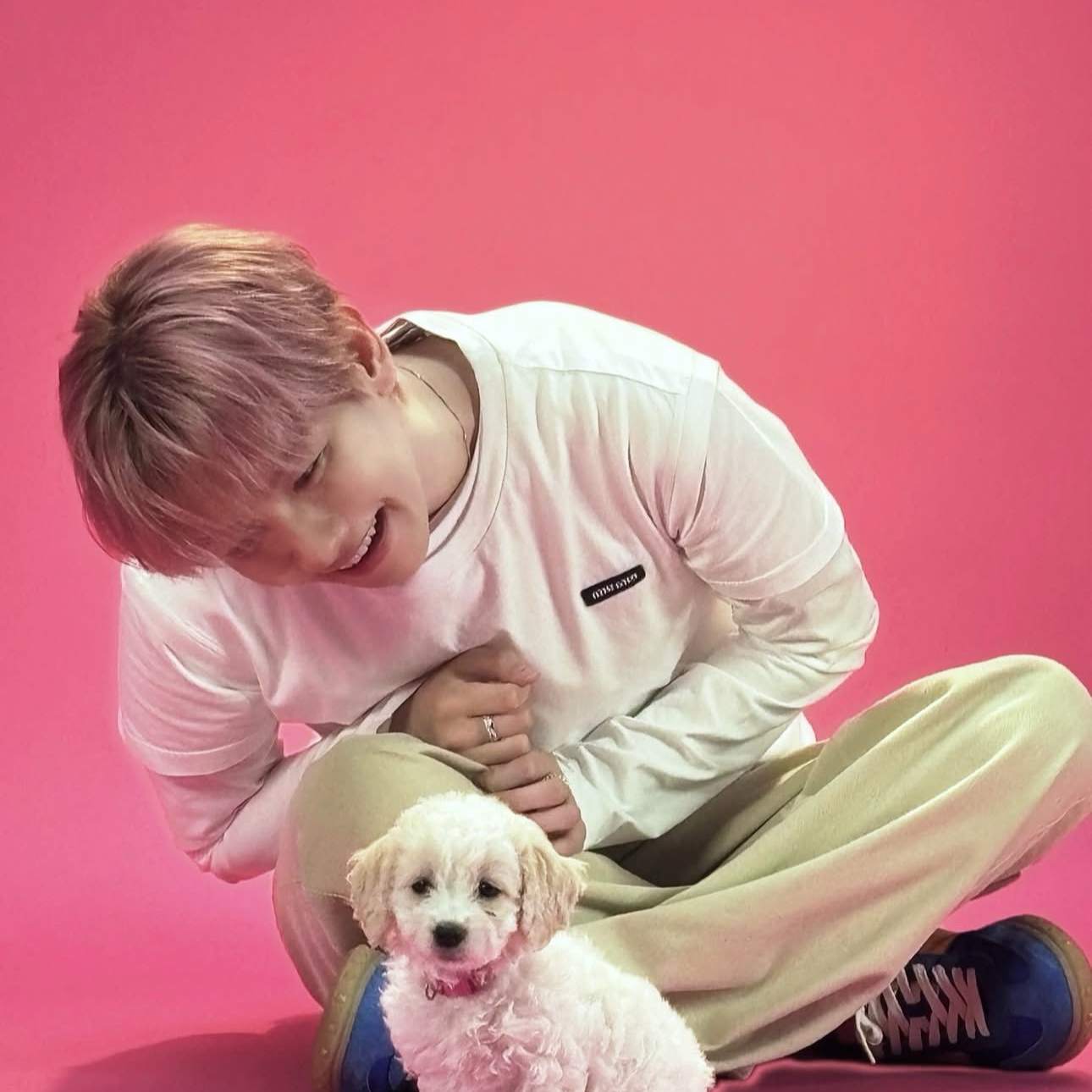 Behind-the-scenes cut of Baekhyun (EXO)