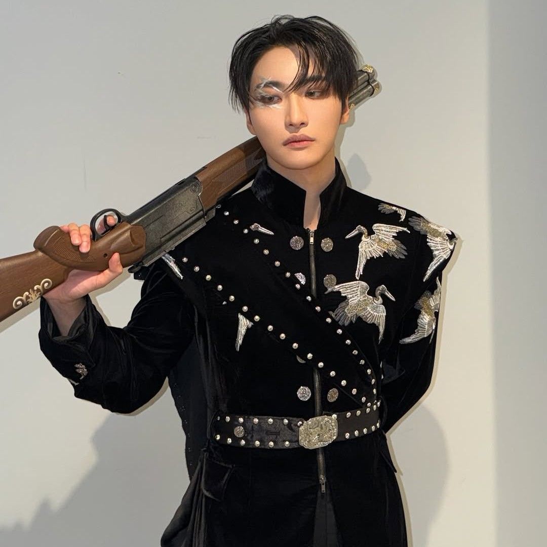 Recent activity shot of Seonghwa (ATEEZ)
