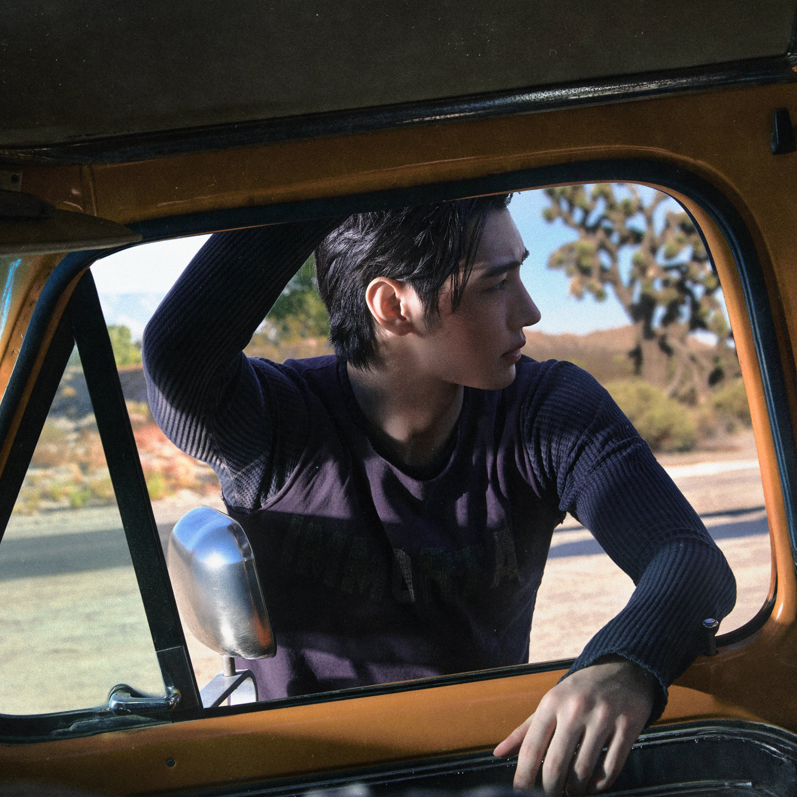 Recent activity shot of Sunghoon (ENHYPEN)