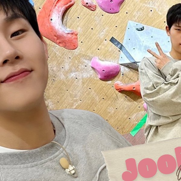 A moment captured by Joohoney (MONSTA X)'s fan