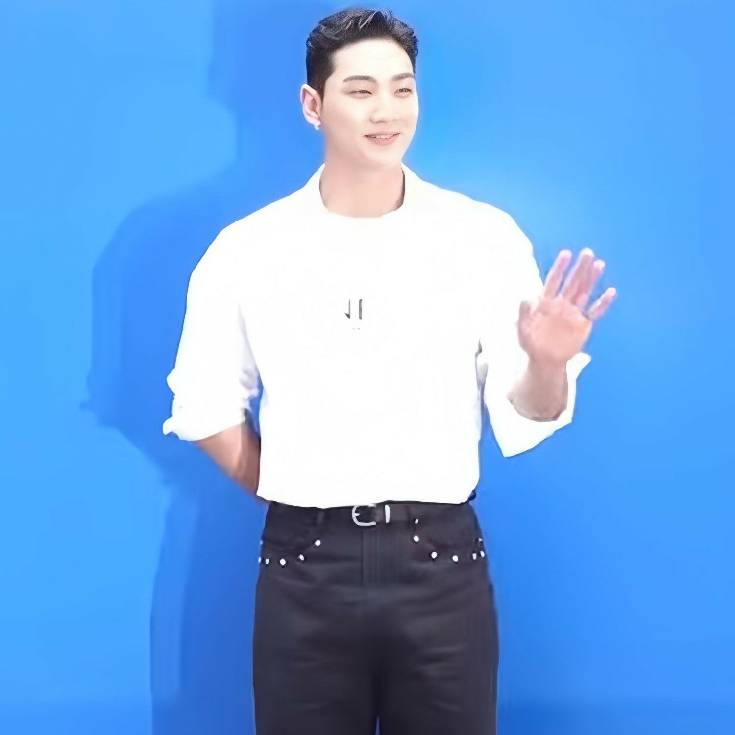 A moment captured by Baekho's fan