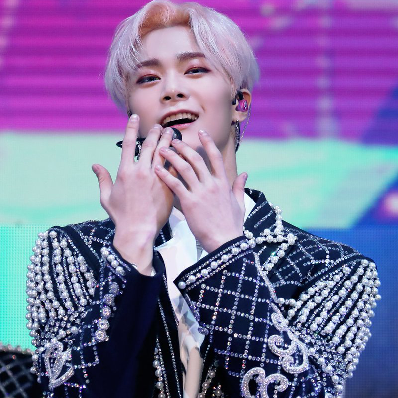 Recent activity shot of Moonbin (ASTRO)